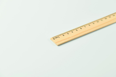Logotrade promotional giveaway image of: Wooden ruler 20cm