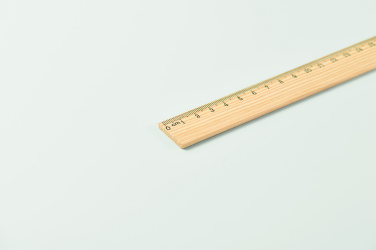 Logotrade promotional gift image of: Wooden ruler 30cm