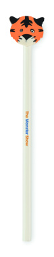 Logo trade promotional products picture of: Wooden pencil in animal shape