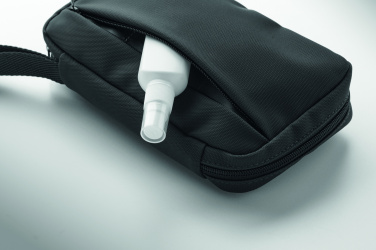 Logo trade advertising products image of: Toiletry bag 600D RPET