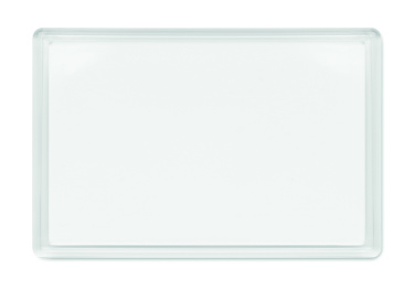 Logo trade promotional gift photo of: Acrylic photo magnet rectangula