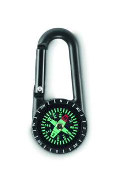 Logotrade advertising products photo of: Outdoor compass with carabiner