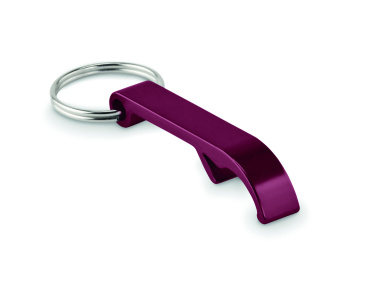 Logo trade advertising products image of: Recycled aluminium key ring Nokia