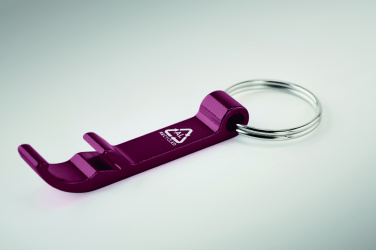 Logo trade advertising products image of: Recycled aluminium key ring Nokia