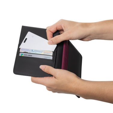 Logotrade promotional product picture of: Findit Dual RCS rplastic ultra-thin finder card rechargeable