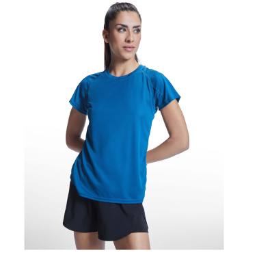 Logo trade advertising products picture of: Bahrain short sleeve women's sports t-shirt