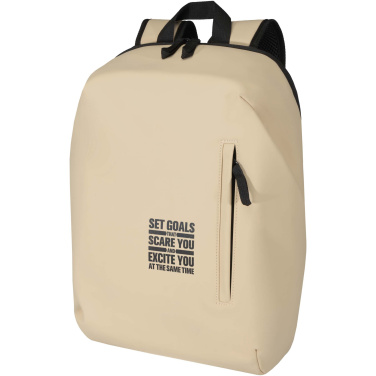 Logo trade promotional items picture of: Resi Plus 15" GRS recycled anti-theft backpack 18L
