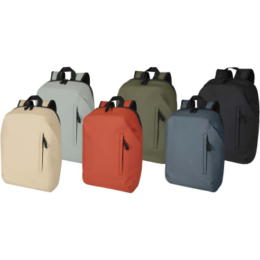 Logotrade promotional gifts photo of: Resi Plus 15" GRS recycled anti-theft backpack 18L