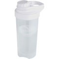 Forza 700 ml sport bottle with shaker ball, Transparent clear