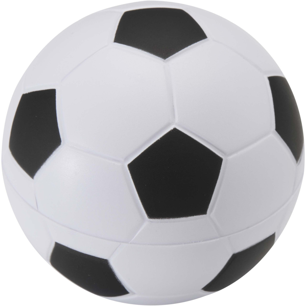 Logo trade promotional giveaways image of: Zavi football-shaped stress reliever