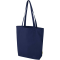 Odisha 180 g/m² OCS organic wide bottom tote bag 11L, Navy