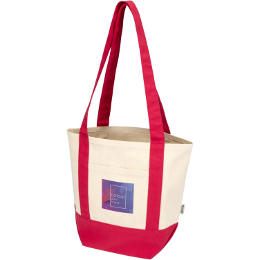 Logo trade promotional products picture of: Sam 320 g/m² GRS recycled mini cotton tote bag