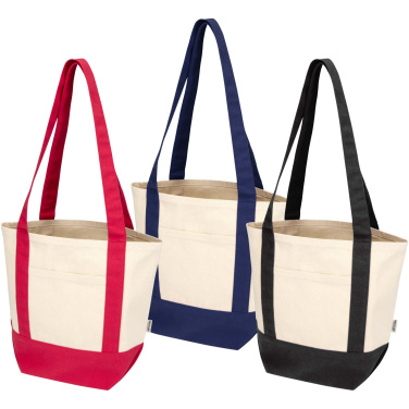 Logotrade promotional products photo of: Sam 320 g/m² GRS recycled mini cotton tote bag