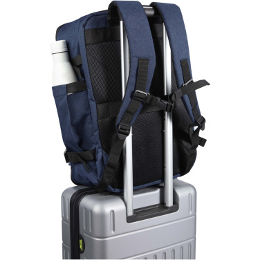 Logo trade promotional merchandise picture of: Libra 17" GRS recycled carry-on backpack 25L