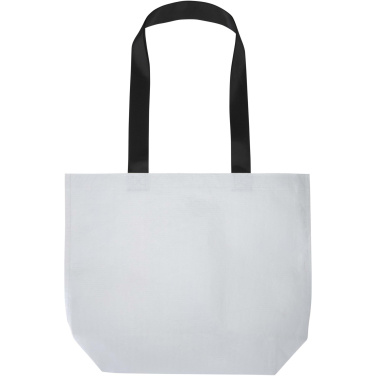 Logo trade promotional gift photo of: Duo GRS recycled double-laminated tote bag 18L