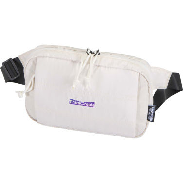 Logo trade business gifts image of: Puffer GRS recycled waist bag 1.5L