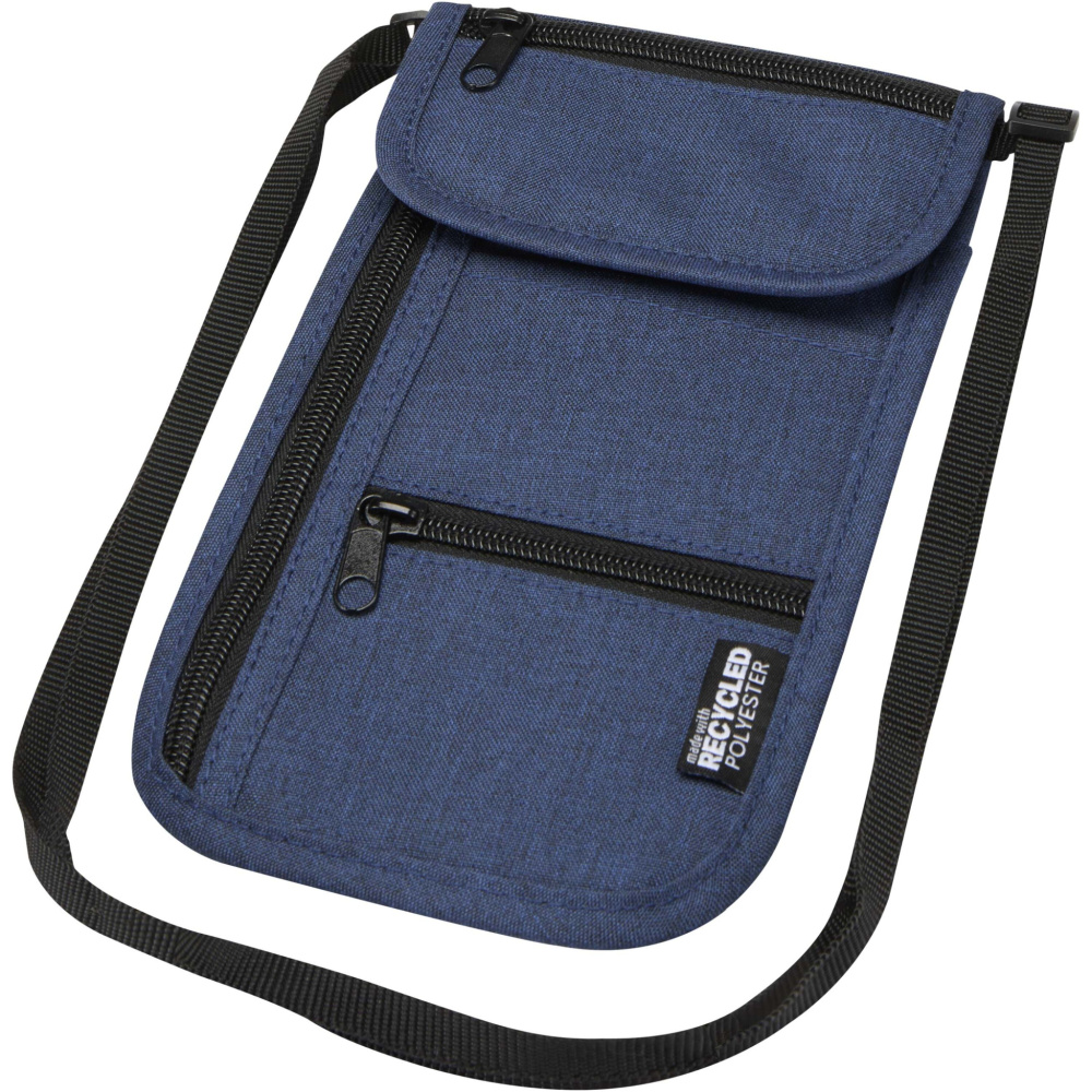 Logotrade promotional merchandise picture of: Ross GRS recycled smart travel pouch