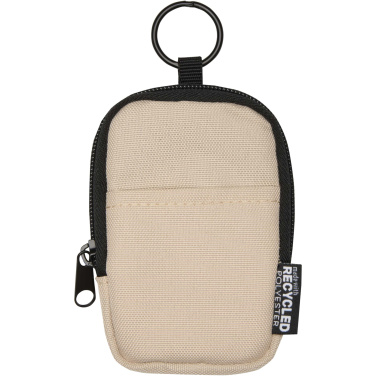 Logo trade corporate gifts image of: Byron Clip & Go GRS recycled small pouch 0.2L