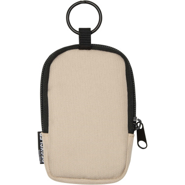 Logo trade promotional merchandise image of: Byron Clip & Go GRS recycled small pouch 0.2L