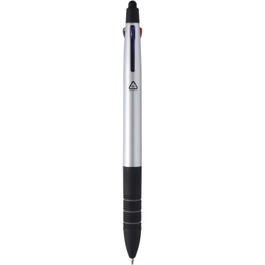 Logotrade advertising product picture of: Trine 3-ink RCS recycled ballpoint pen with stylus