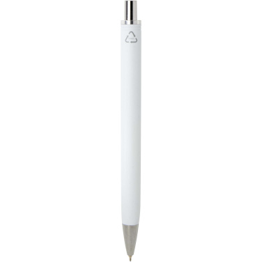 Logo trade promotional merchandise picture of: Feld RCS recycled ballpoint pen with metallic finish (black ink)