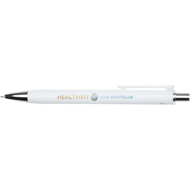 Logo trade business gift photo of: Feld RCS recycled ballpoint pen with metallic finish (black ink)