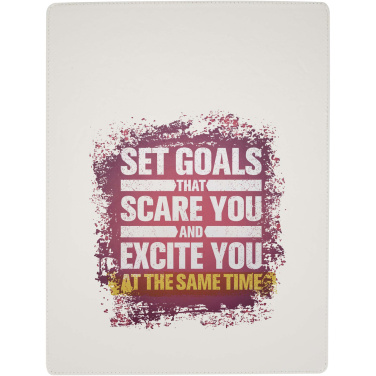 Logotrade corporate gift picture of: Clast A4 clipboard with magnetic closure and RCS recycled ballpoint pen (black ink)