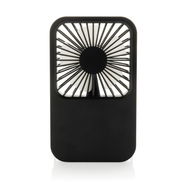 Logotrade promotional product image of: Aervina RCS recycled plastic re-chargeable desk fan