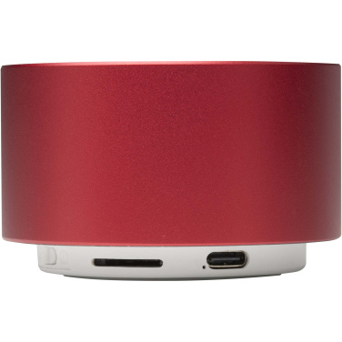 Logotrade promotional gift image of: Ankaa 3W recycled aluminium wireless Bluetooth® speaker