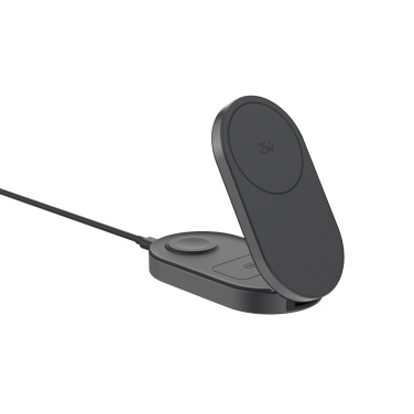 Logo trade promotional products picture of: Quantum ultra-fast 3-in-1 25W Foldable Wireless Charger