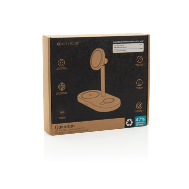 Logotrade promotional giveaway picture of: Quantum RCS ultra-fast 25W Magnetic desk wireless Charger