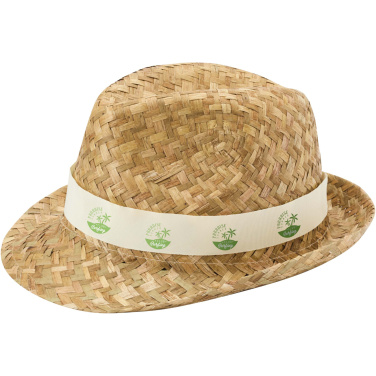 Logo trade advertising products image of: Pricus straw hat