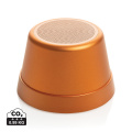 Nivio RCS recycled aluminum magnetic 5W Speaker, orange