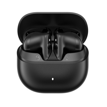 Logo trade corporate gifts image of: Urban Vitamin Santa Clara RCS plastic ENC earbuds