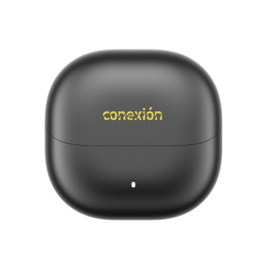 Logo trade corporate gifts picture of: Urban Vitamin Santa Clara RCS plastic ENC earbuds