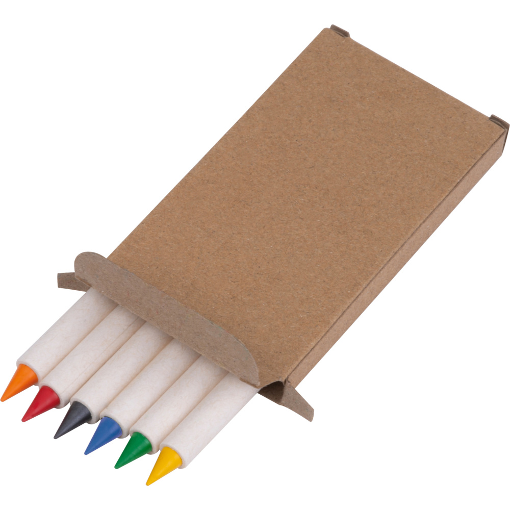 Logotrade advertising product image of: Infinity Set of Wax Crayons KINGSTON