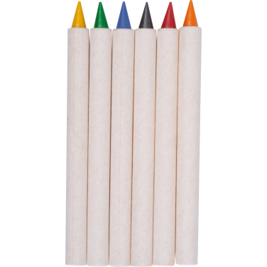 Logotrade promotional gifts photo of: Infinity Set of Wax Crayons KINGSTON