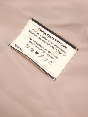 Logo trade promotional item photo of: KENTO URBAN RCS recycled nylon 15.6 inch Backpack with front