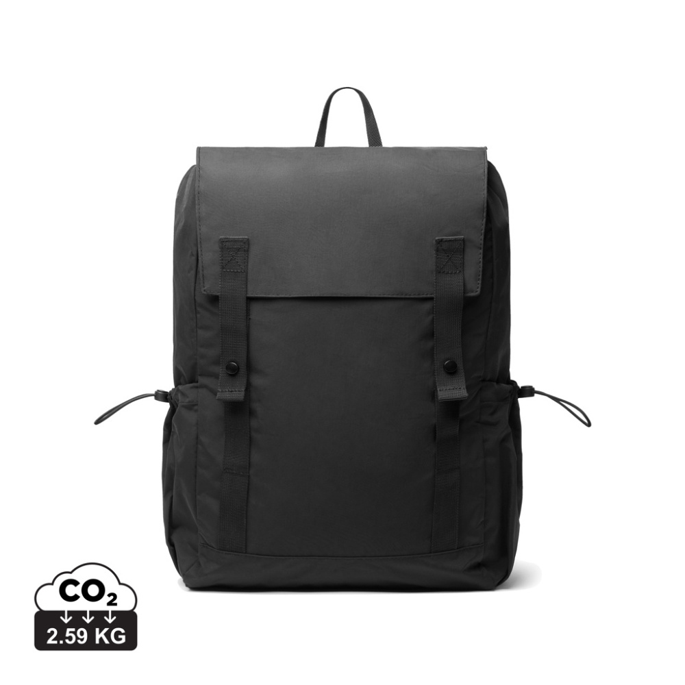Logo trade advertising products picture of: KENTO URBAN RCS recycled nylon Everyday Backpack