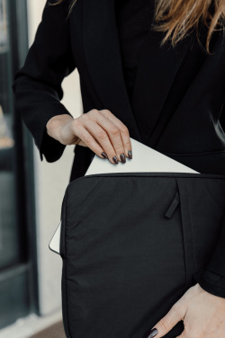 Logo trade corporate gifts picture of: KENTO URBAN RCS recycled nylon 15.6 inch laptop sleeve