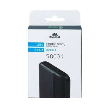 Logo trade business gift photo of: Power Bank VA2006 5000 mAh RIVACASE
