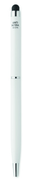Logotrade promotional merchandise photo of: Stylus antibacterial pen
