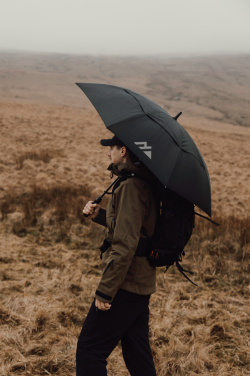 Logotrade promotional giveaway picture of: Nordic Drift Trail 27" AWARE™ RPET storm UPF 50+ proof Umbre