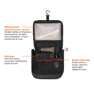Logotrade promotional item image of: Nordic Drift Trail RCS toiletry bag 3L
