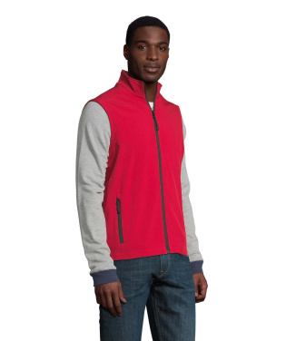 Logotrade promotional giveaway image of: RACE BW MEN SOFTSHELL