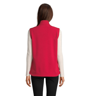 Logotrade promotional product picture of: RACE BW WOMENSOFTSHELL