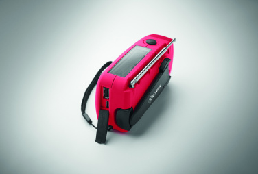 Logotrade corporate gift picture of: Portable radio SOS with LED torch