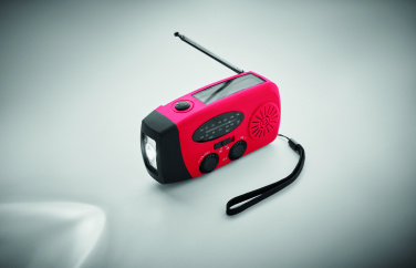 Logotrade corporate gift image of: Portable radio SOS with LED torch