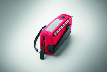 Logotrade promotional merchandise photo of: Portable radio SOS with LED torch