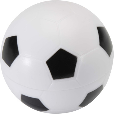 Logotrade promotional item picture of: Zuri football-shaped vanilla lip balm with SPF 15